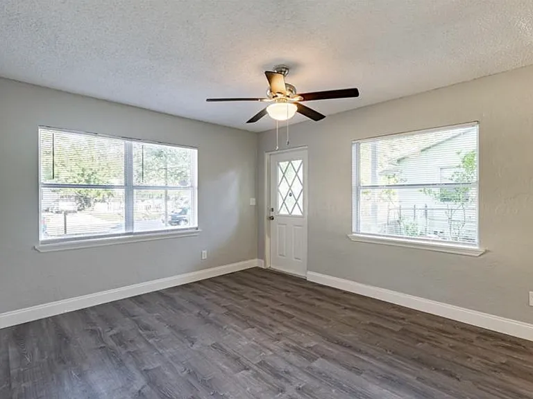Living Room and Front Door