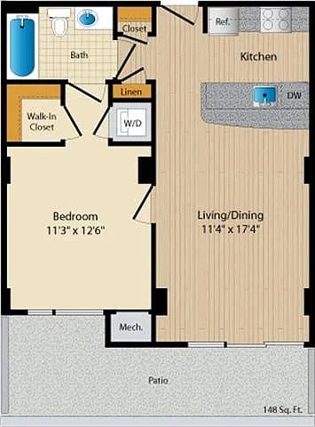 Floor plan Style B25