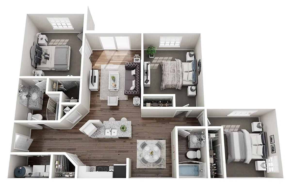 Floor plan 3x2-Classic