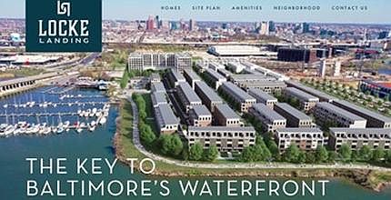 Architects Rendering of Waterfront Locke Landing Community