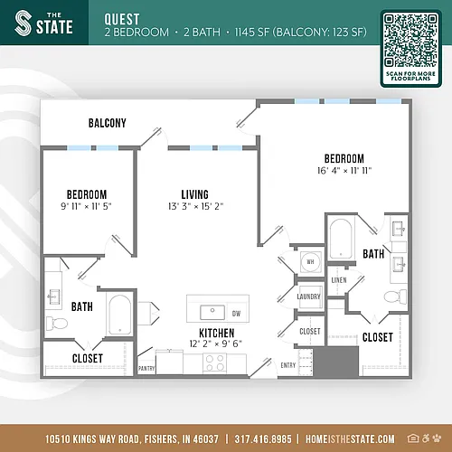 Floor plan Quest 2.2