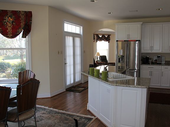kitchen overlooking patio