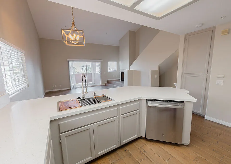 Kitchen & Living Room