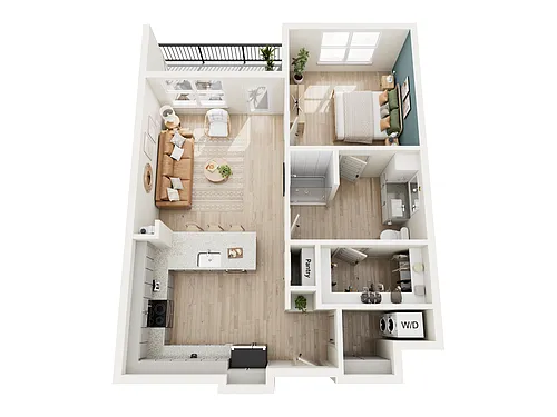 Floor plan 1A