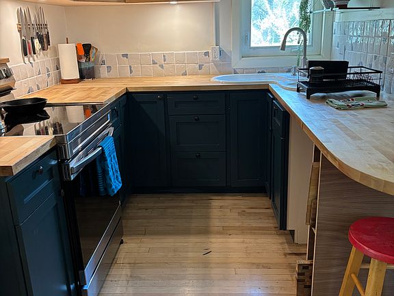 Kitchen with all new appliances