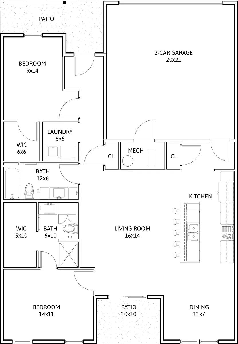 Floor plan Primrose