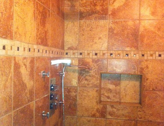 Inside Master Bath / Shower
