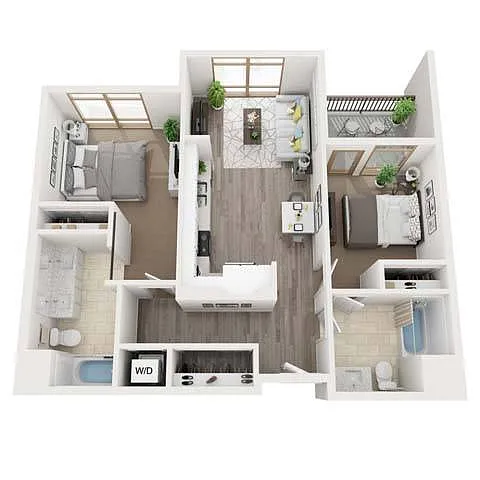 Floor plan B2