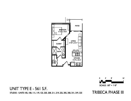 Floor plan Phase 3 - E