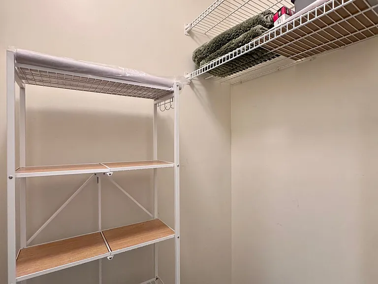 Extra storage closet + there's an ex linen closet as well!