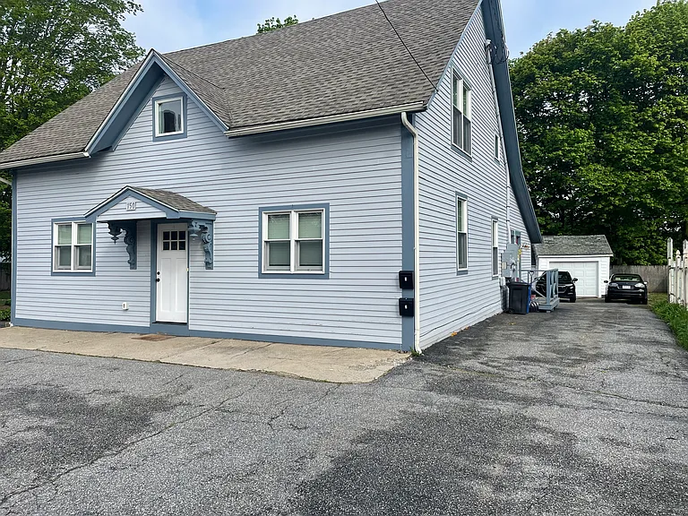 front of carriage house