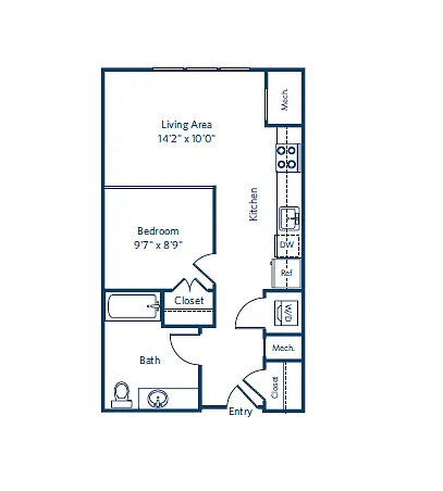 Floor plan Oxford