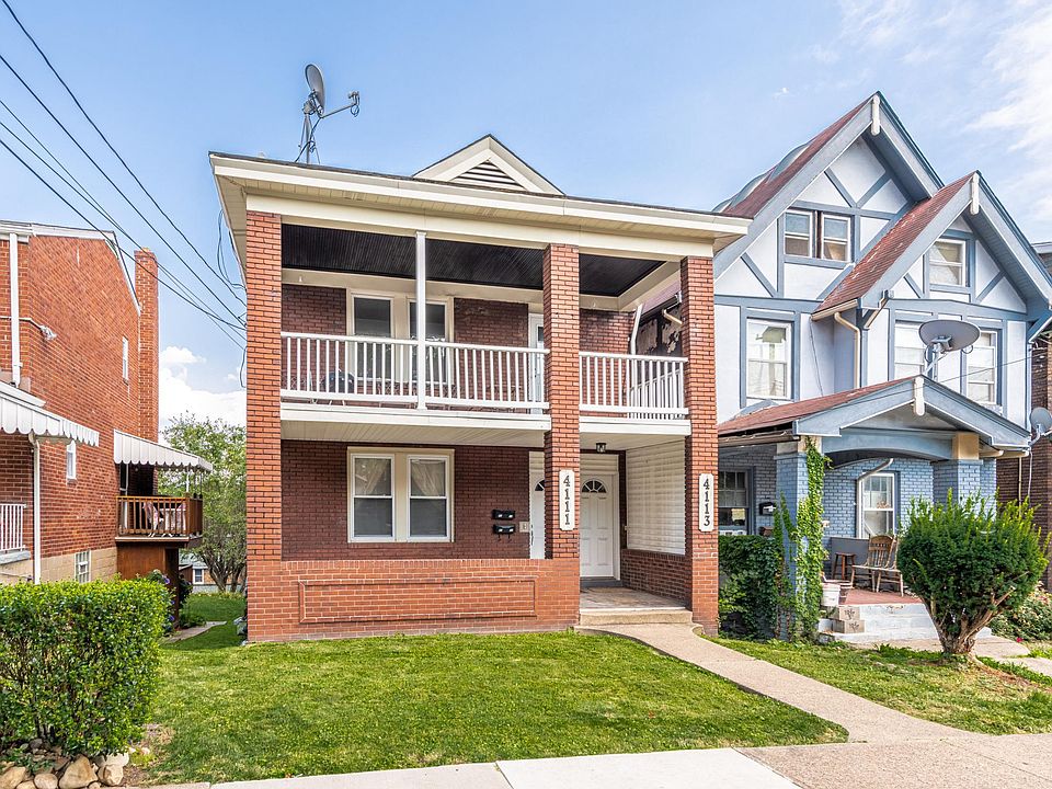 The 2 bedroom second floor unit with spacious balcony.