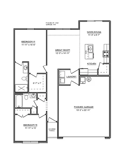 Floor plan Plan C
