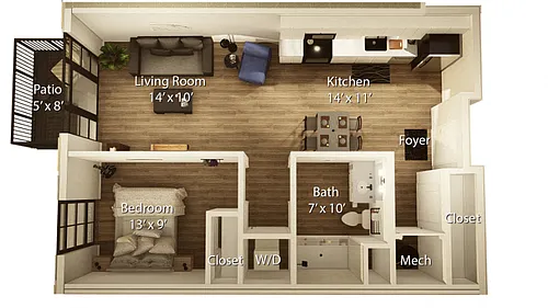 Floor plan Broad