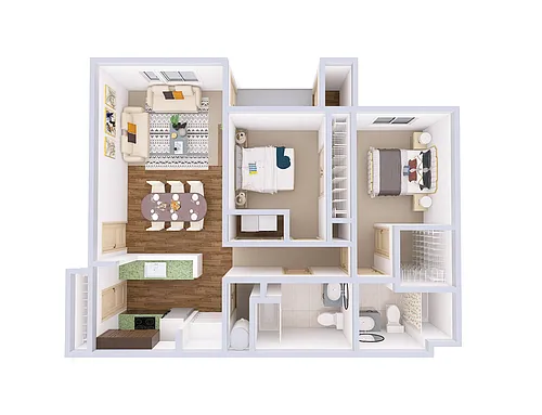 Floor plan Baskerville