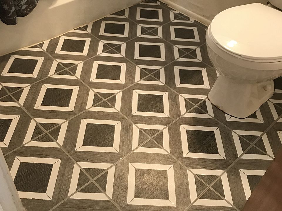 New Bathroom Flooring