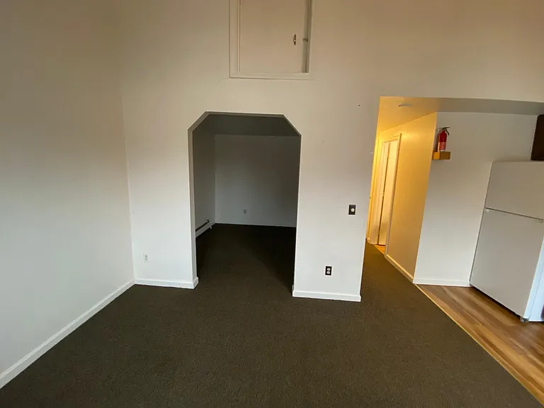 entrance to bedroom alcove