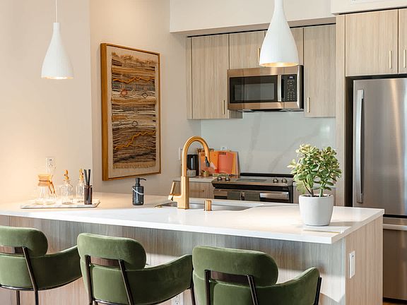 Kitchen with Stainless Steel Appliances