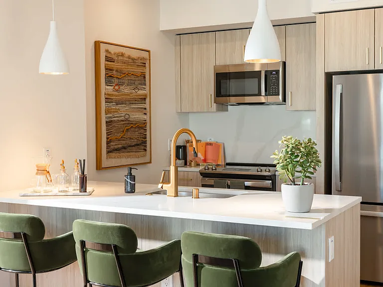 Kitchen with Stainless Steel Appliances