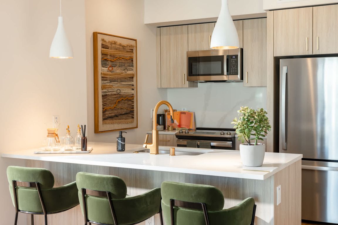 Kitchen with Stainless Steel Appliances