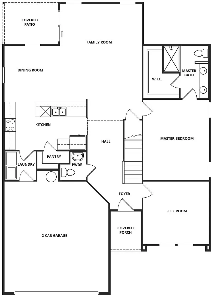 Floor plan Four Winds