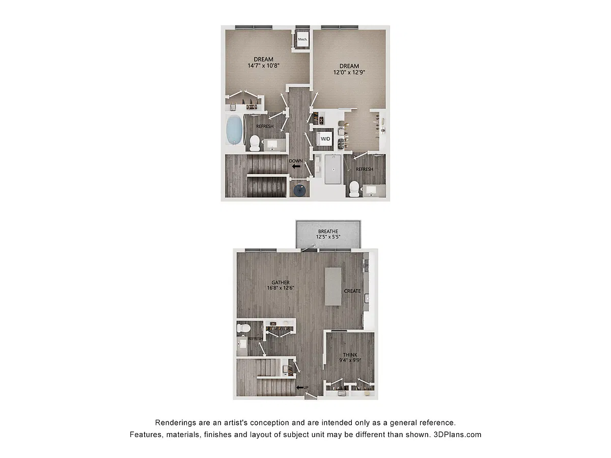 Floor plan TE03.01