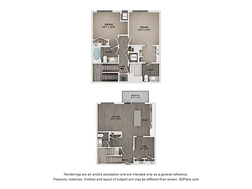Floor plan TE03.01