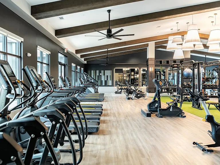 State-of-the-art fitness center