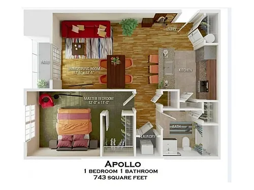 Floor plan Apollo