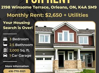 2198 Winsome Ter, Ottawa, ON K4A5M9