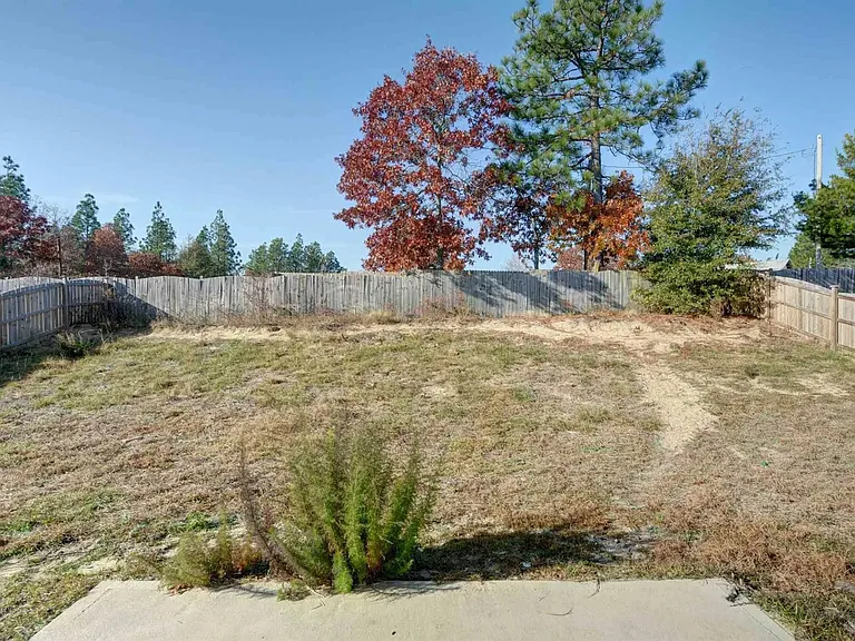 Fenced Backyard