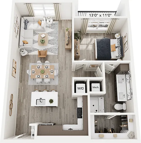 Floor plan A4