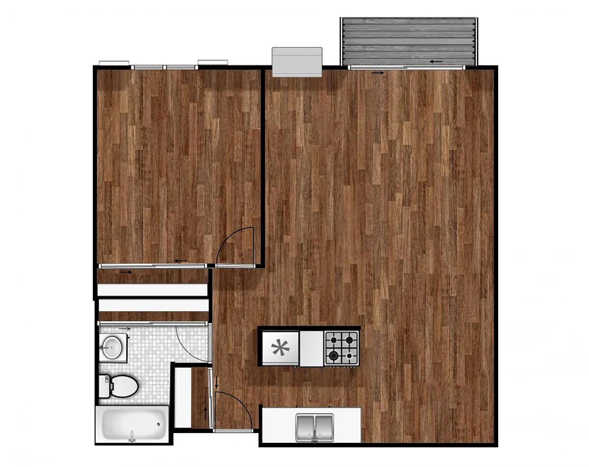 Floor plan B