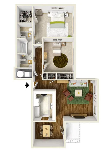 Floor plan 215A