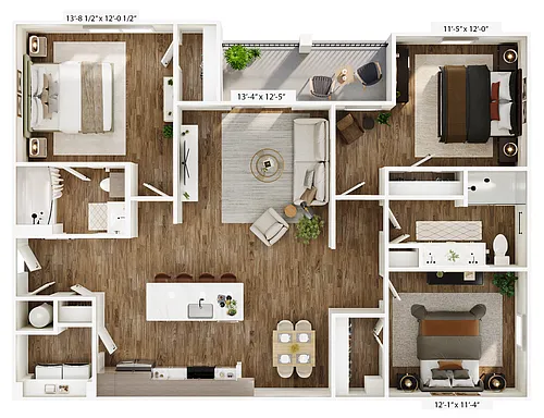 Floor plan The C