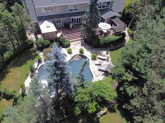 Aerial backyard 