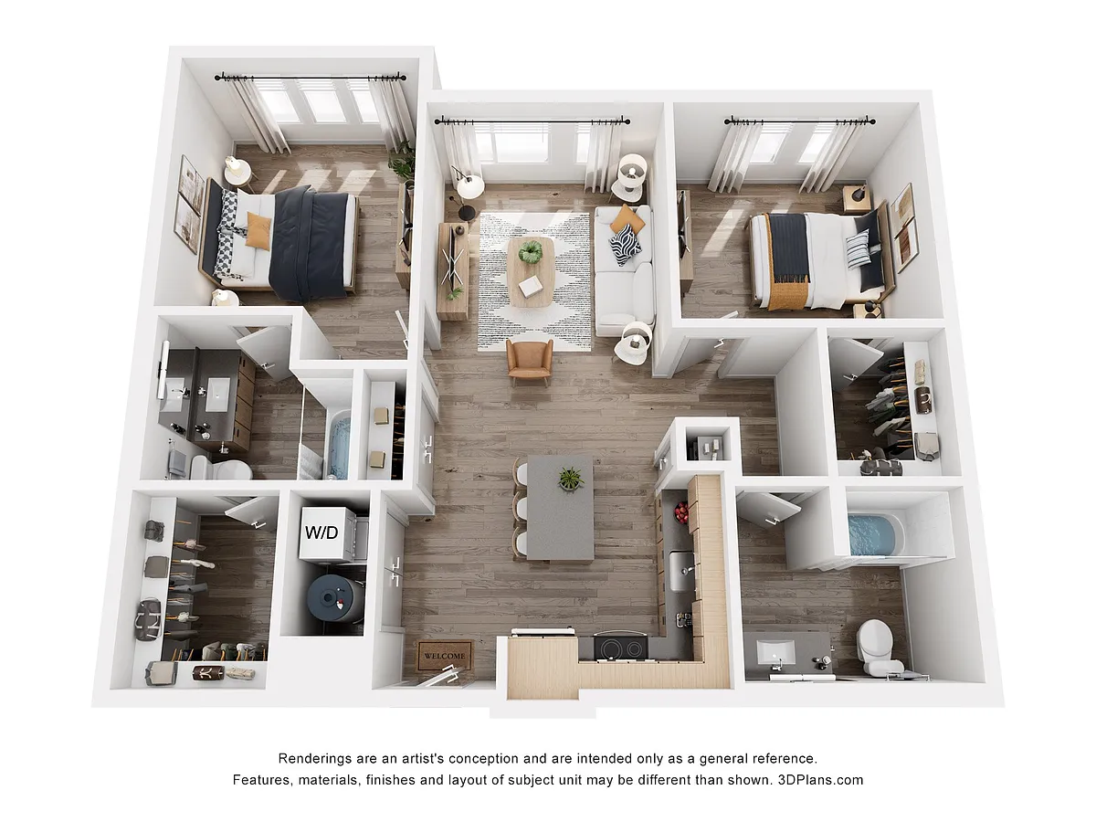 Floor plan B1