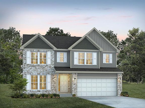 Elevation B with Brick