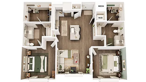 Floor plan B21