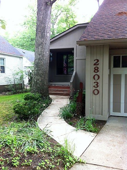 Walkway to Covered Porch