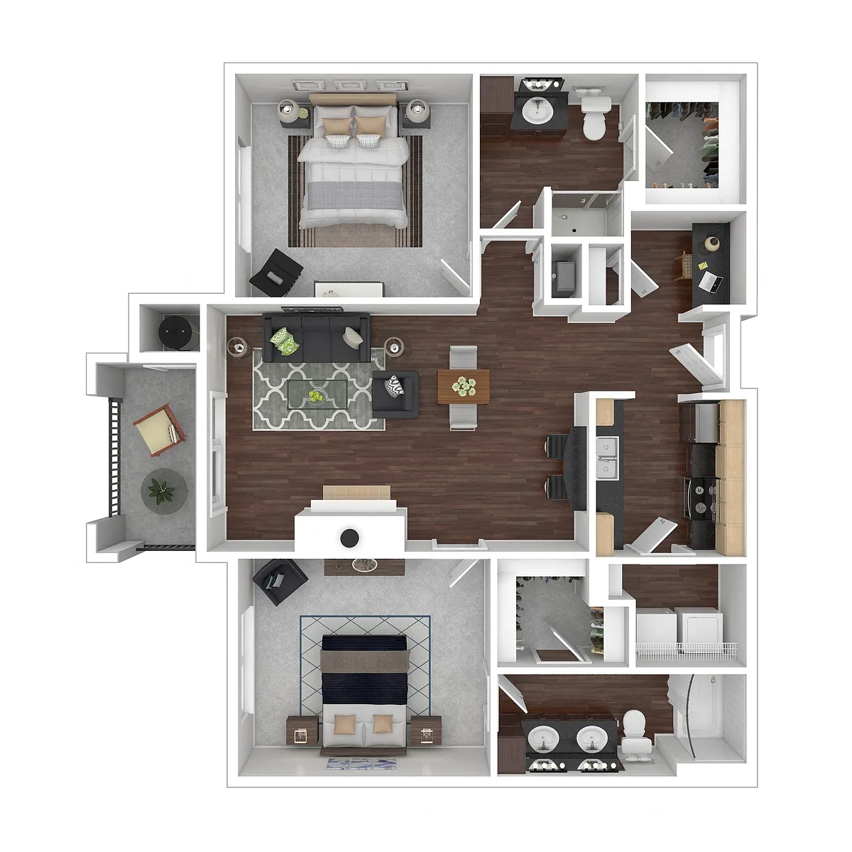 Floor plan B3