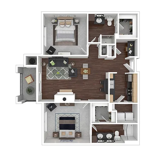 Floor plan B3