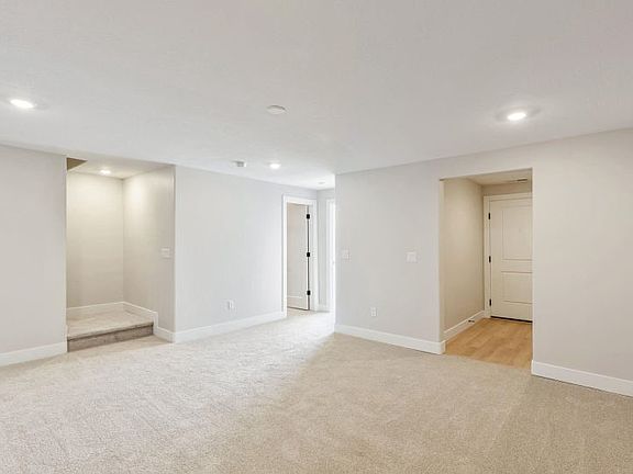 Large Game Room in Finished Basement