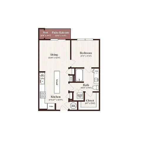 Floor plan A1