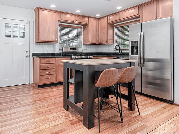 Updated kitchen with modern finishes