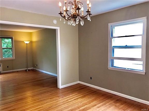 Dining room leads to large family room, measuring 17 x 15!