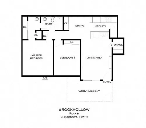 Floor plan Plan B