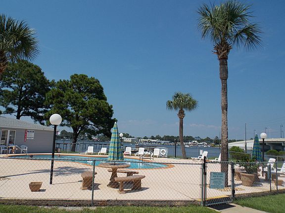 pool over looks Grand Lagoon