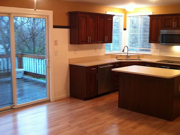 Sliding door to deck